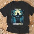 Alpha Male Wolf Grindset Sigma Male Werewolf Meme T-Shirt Geschenke für alte Männer