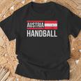 Austria Handball Flag Fan Team Player Jersey T-Shirt Geschenke für alte Männer