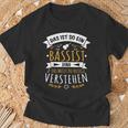 Bass Kontrabass Musician Das Ist So Ein Bassist Ding T-Shirt Geschenke für alte Männer