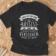 Bassist E-Bass Bass Musician Das Ist So Ein Bassist Ding T-Shirt Geschenke für alte Männer