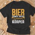 Beer Formte Diesen Schönen Körper Drinking Saying T-Shirt Geschenke für alte Männer