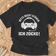 Bitte Nicht Stören Ich Zock Saying For Gamer S T-Shirt Geschenke für alte Männer