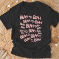 C'est Drôle Beaucoup De Blabla Blah Blah Attitude Sarcastique T-Shirt Cadeaux pour les vieillards
