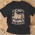 Chi Mama Schlaf Mutter Chihuahua Mit Welpe Muttertag T-Shirt Geschenke für alte Männer