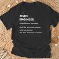 Cisco Engineer T-Shirt Geschenke für alte Männer