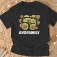 Cool Happy Avofamily Family Avocado T-Shirt Geschenke für alte Männer