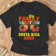 Costa Rica Vacation 2025 Family Vacation 2025 Matching T-Shirt Gifts for Old Men