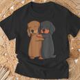 Dachshund Dachshund Teckel Women's T-Shirt Geschenke für alte Männer