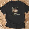 Damen Das Ist Ein Palm Ding Lustiges Familie Palm Mit-Ausschnitt T-Shirt Geschenke für alte Männer