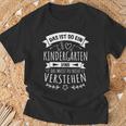 Damen Kindergärtnerin Erzieherin Das Ist So Ein Kindergarten Ding T-Shirt Geschenke für alte Männer