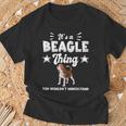 Das Ist Ein Beagle Ding Geschenk Beagle T-Shirt Geschenke für alte Männer