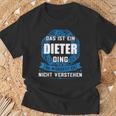 Das Ist Ein Dieter Dingorname T-Shirt Geschenke für alte Männer