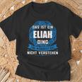 Das Ist Ein Eliah Dingorname T-Shirt Geschenke für alte Männer