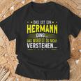 Das Ist Ein Hermann Ding Das Ist Ein Hermann Ding S T-Shirt Geschenke für alte Männer