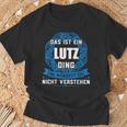 Das Ist Ein Lutz Ding First Name S T-Shirt Geschenke für alte Männer