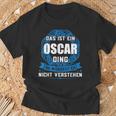 Das Ist Ein Oscar Dingorname T-Shirt Geschenke für alte Männer