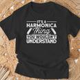 Das Ist So Ein Harmonica Ding Musician S T-Shirt Geschenke für alte Männer