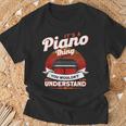 Das Ist So Ein Klavier Ding Pianist T-Shirt Geschenke für alte Männer