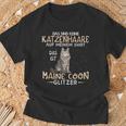 Das Sind Keine Katzenhaare Das Ist Maine Coon Glitter T-Shirt Geschenke für alte Männer