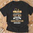 Der Will Nur Forklift Driving Forklift Driver Forklift T-Shirt Geschenke für alte Männer