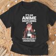 Es Ist Ein Anime-Sketching Ding Anime Merch T-Shirt Geschenke für alte Männer