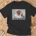 Fünf Bier Römisch Fünf Du Gottloser Gottloser Pope German T-Shirt Geschenke für alte Männer