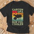 Garden Grandpa Gardener Saying Outfit For Grandad T-Shirt Geschenke für alte Männer