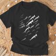 Hammer Shark Swarm Diver T-Shirt Geschenke für alte Männer