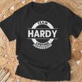 Hardy Geschenk Lustiger Nachname Familienbaum Geburtstag Wiedervereinigung Idee T-Shirt Geschenke für alte Männer