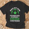 Herren Das Ist Ein Trainer Ding Fußballtrainer Co-Trainer T-Shirt Geschenke für alte Männer