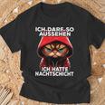 I Ich Kann So Sehen Ich Hatte Cat T-Shirt Geschenke für alte Männer