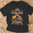 Ich Trinke Bier Underbrenne Diesel T-Shirt Geschenke für alte Männer