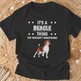 Ist So Ein Beagle Ding Lustiger Spruch Beagle T-Shirt Geschenke für alte Männer