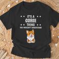 Ist So Ein Corgi Ding Lustiger Spruch Corgis T-Shirt Geschenke für alte Männer