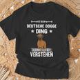 Ist So Ein Deutsche Dogge Ding Ist So Ein Deutsche T-Shirt Geschenke für alte Männer