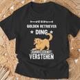 Ist So Ein Golden Retriever Ding Dog Slogan T-Shirt Geschenke für alte Männer