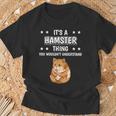 Ist So Ein Hamster Ding Lustiger Spruch Hamster T-Shirt Geschenke für alte Männer