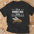 Ist So Ein Honigbiene Ding Lustiger Spruch Honigbienen T-Shirt Geschenke für alte Männer