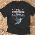 Ist So Ein Kolibri Ding Lustiger Spruch Kolibris T-Shirt Geschenke für alte Männer