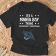 Ist So Ein Mantarochen Ding Saying T-Shirt Geschenke für alte Männer