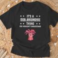 Ist So Ein Seeanemone Ding Lustiger Spruch Seeanemonen T-Shirt Geschenke für alte Männer