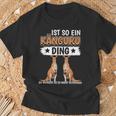 Kängurus Sachen Ist So Ein Känguru Ding Känguru T-Shirt Geschenke für alte Männer