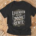 Legends Go 2025 In Retirement T-Shirt Geschenke für alte Männer