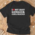 Ginger Gifts, I Love My Girlfriend Shirts, Boyfriend Shirts, Ginger Shirts