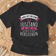 Lusitano With Horse Breed Das Ist So Ein Lusitano Ding T-Shirt Geschenke für alte Männer