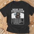 Meineier Stimmung Job Profession T-Shirt Geschenke für alte Männer