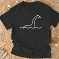 Nessie Loch Ness Monster T-Shirt Geschenke für alte Männer