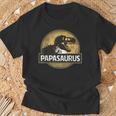 Père Fils Partenaire Papasaurus T-Rex Dinosaur T-Shirt Geschenke für alte Männer