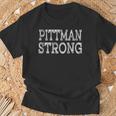 Pittman Strong Squad Family Reunion Last Name Team Custom T-Shirt Geschenke für alte Männer