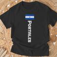 Portales Surname El Salvador For Children T-Shirt Geschenke für alte Männer